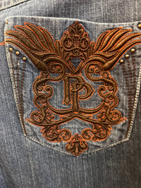 Pelle Pelle Embroidered Jeans