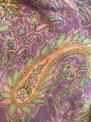 Ralph Lauren Kids Purple Paisley Pants