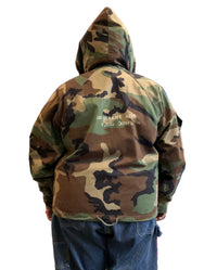 High Neck Camo Jacket