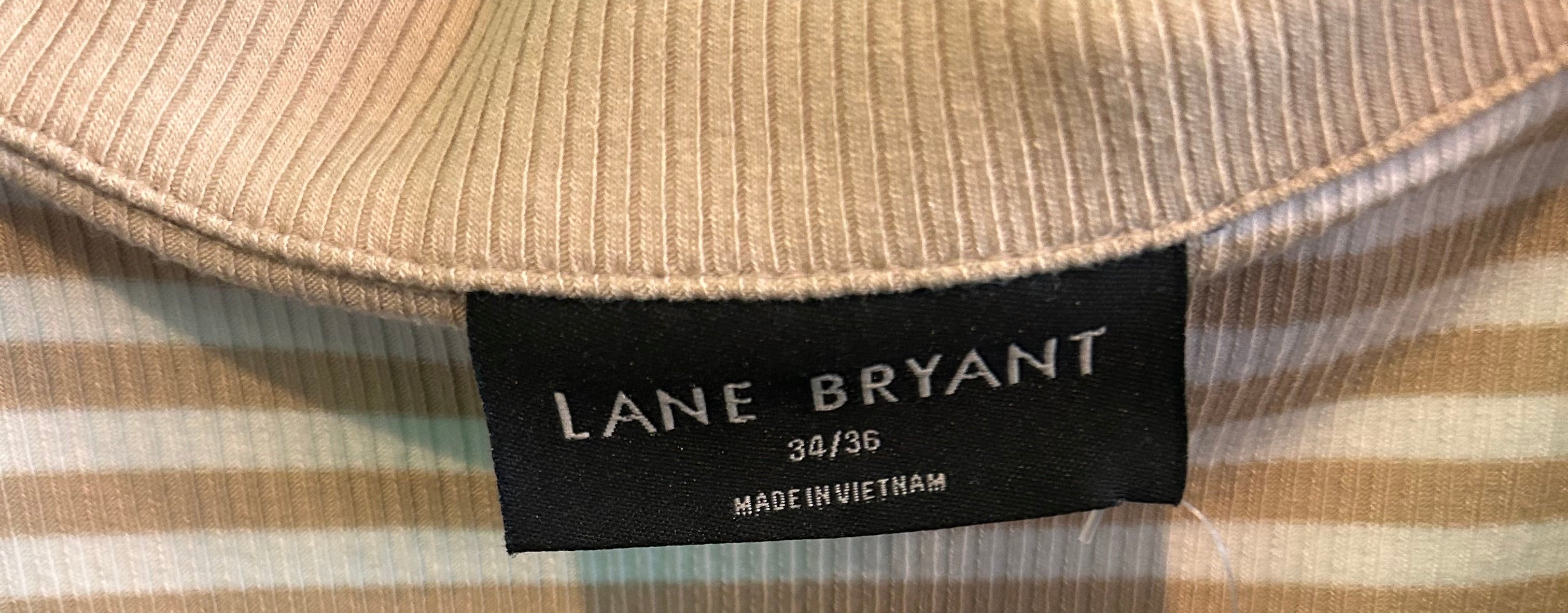 Lane Bryant Striped Tank
