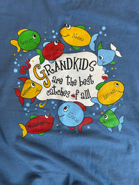 3X Grandkids Fish Sweatshirt