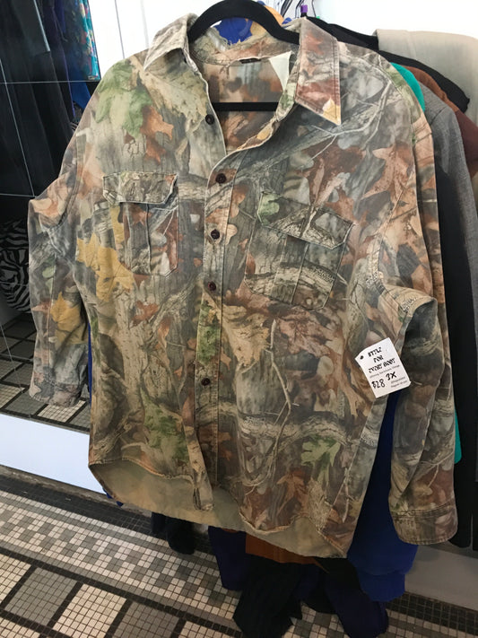 Camo Shacket