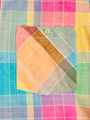 L Pastel Picnic Button Up