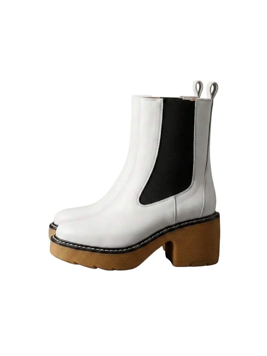 Marc Fisher White Boots
