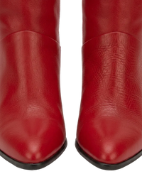 Red Tall Boots