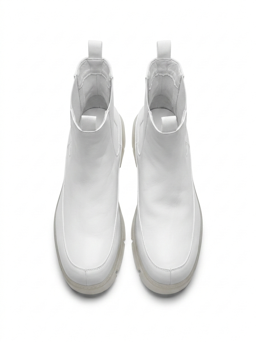 White Moon Boots