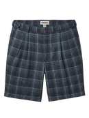 King Size Plaid Pleated Short