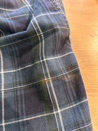 King Size Plaid Pleated Short