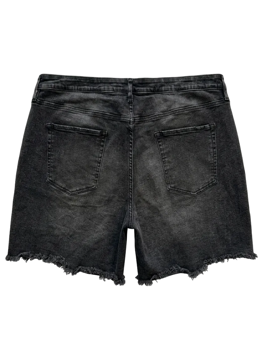 Black Ava & Viv Cutoffs