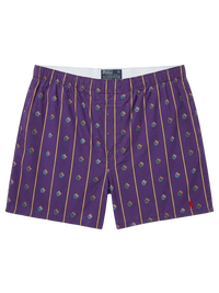 Polo Purple & Gold Shorts