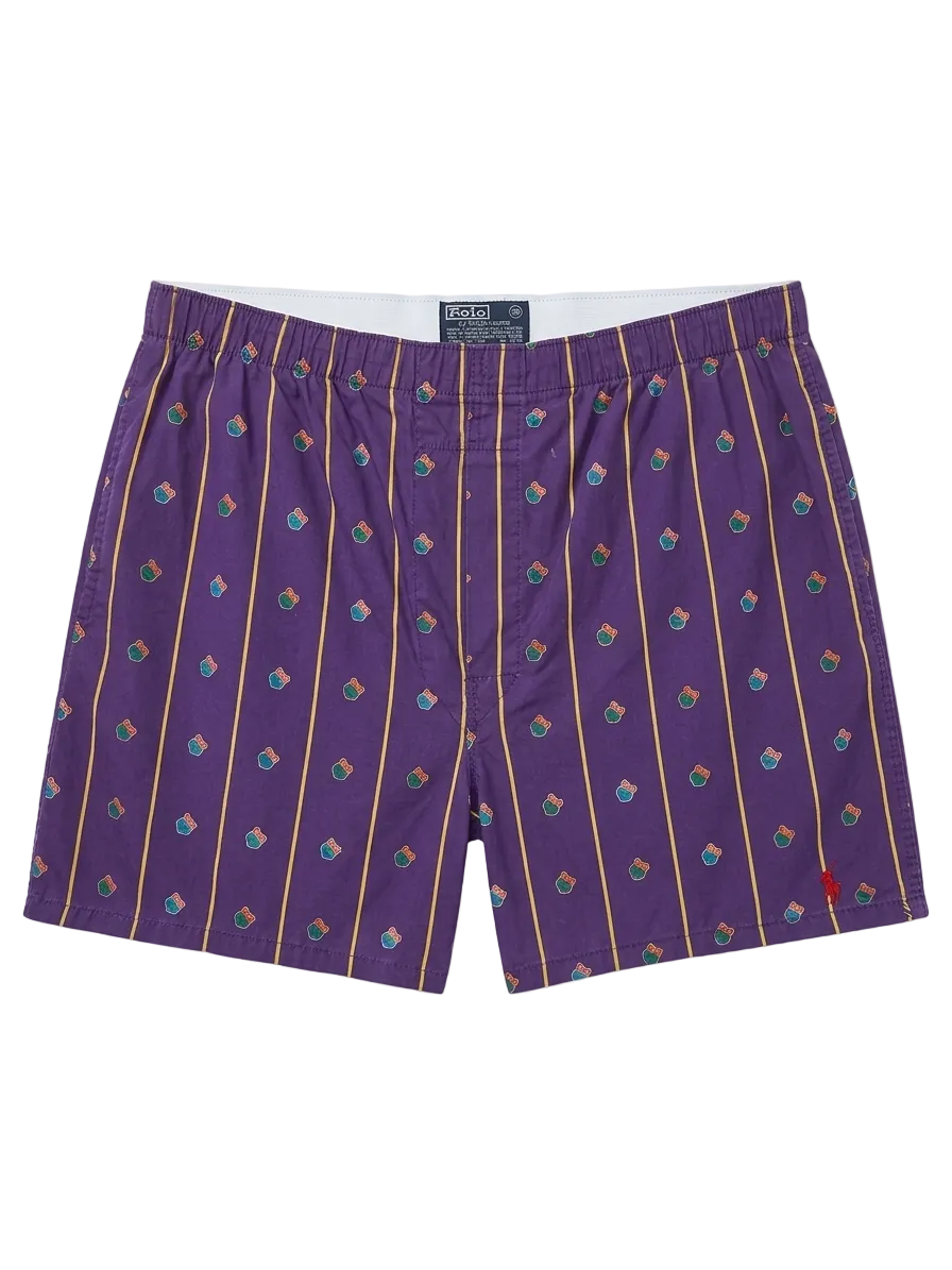 Polo Purple & Gold Shorts