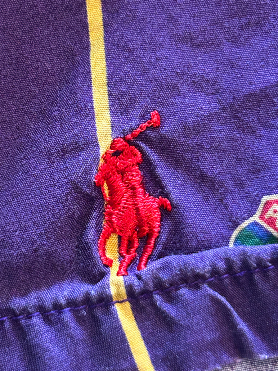 Polo Purple & Gold Shorts