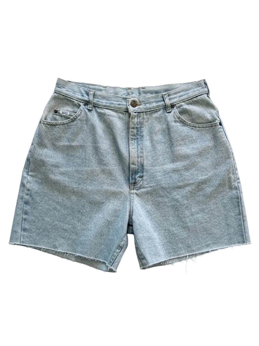 Lee Light Wash Cutoffs