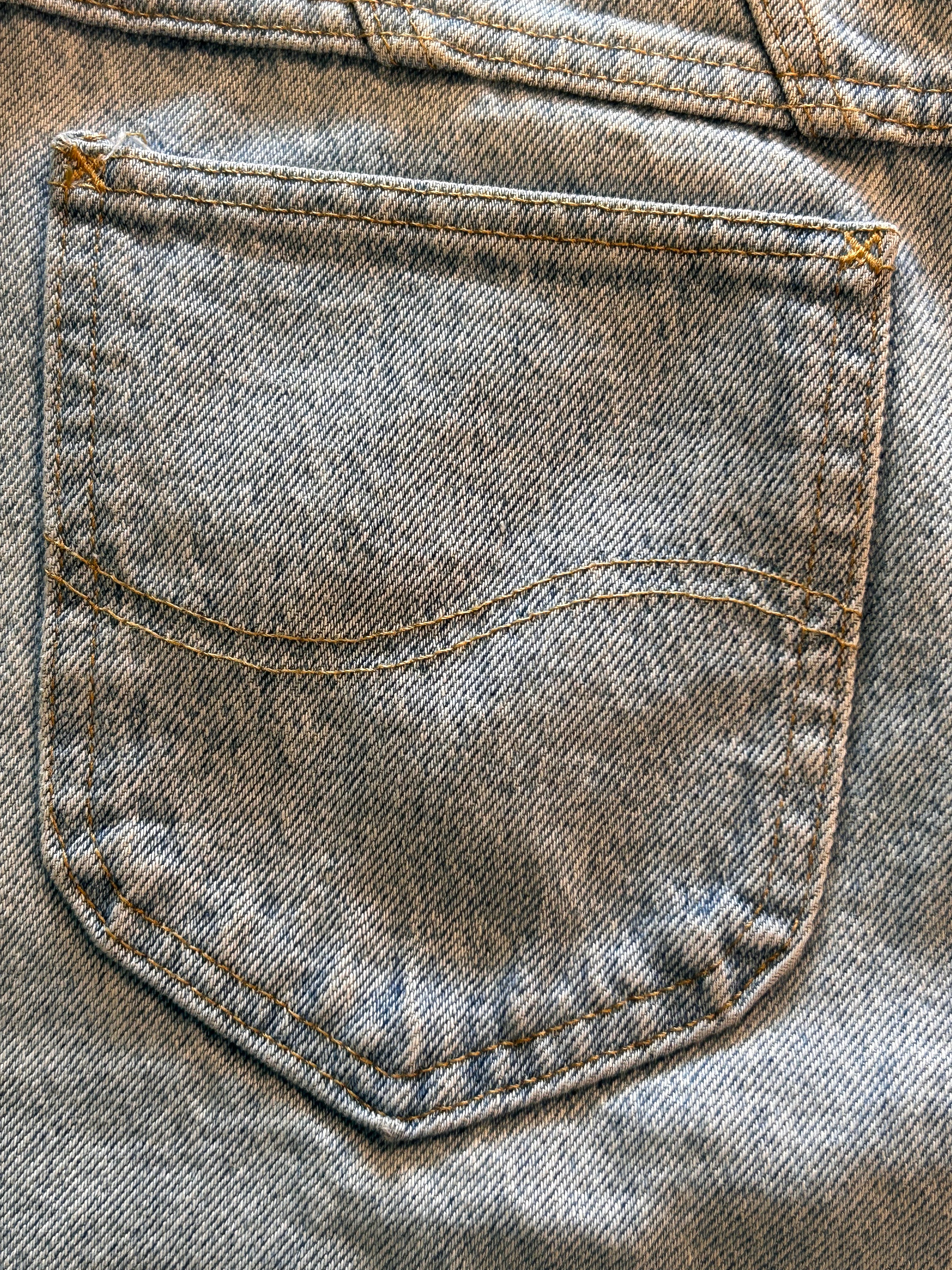 Lee Light Wash Cutoffs
