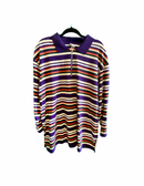 4X Avenue Mutli Stripe Zip-Up