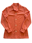 Coral Chore Button Up