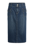 Cargo Denim Skirt