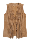 Chico’s Fringe Vest