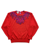 Red Paisley Sweater