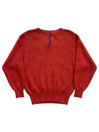 Red Paisley Sweater