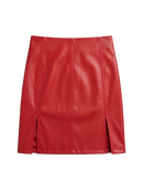 Fashion Brand Company Leather Skirt