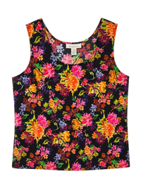 Roaman’s Floral Tank Top
