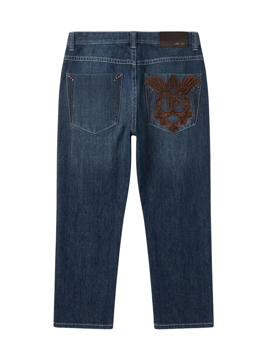 Pelle Pelle Embroidered Jeans