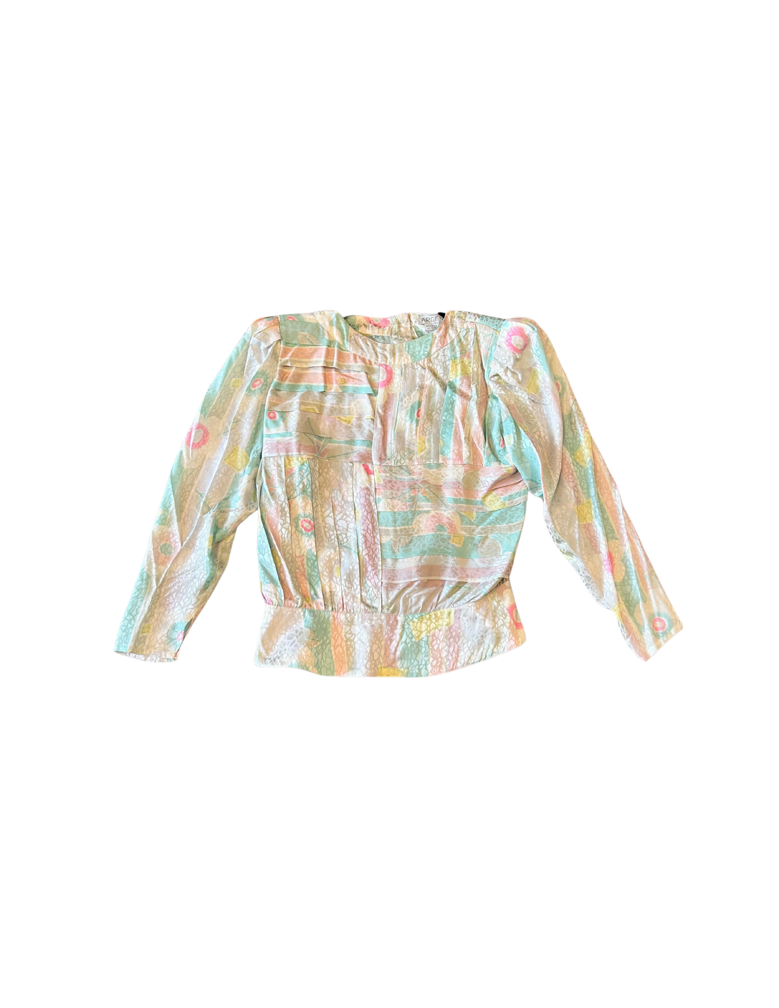 Argenti Silk Daisy Blouse