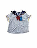 Disney brand Donald Duck Nautical short sleeve button up