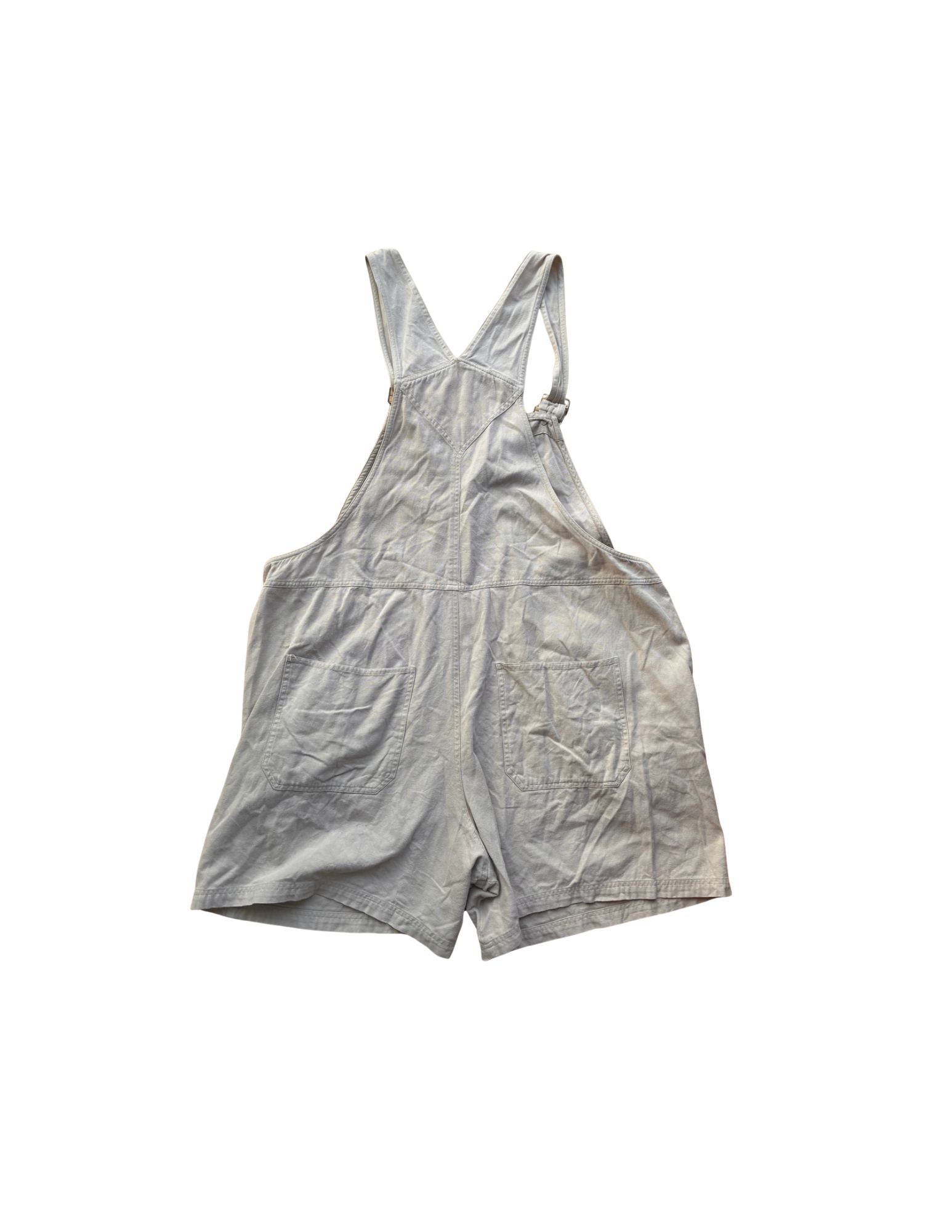 Faded Glory Tan Short Overalls