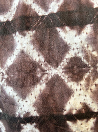 2X Brown Tie Dye Robe