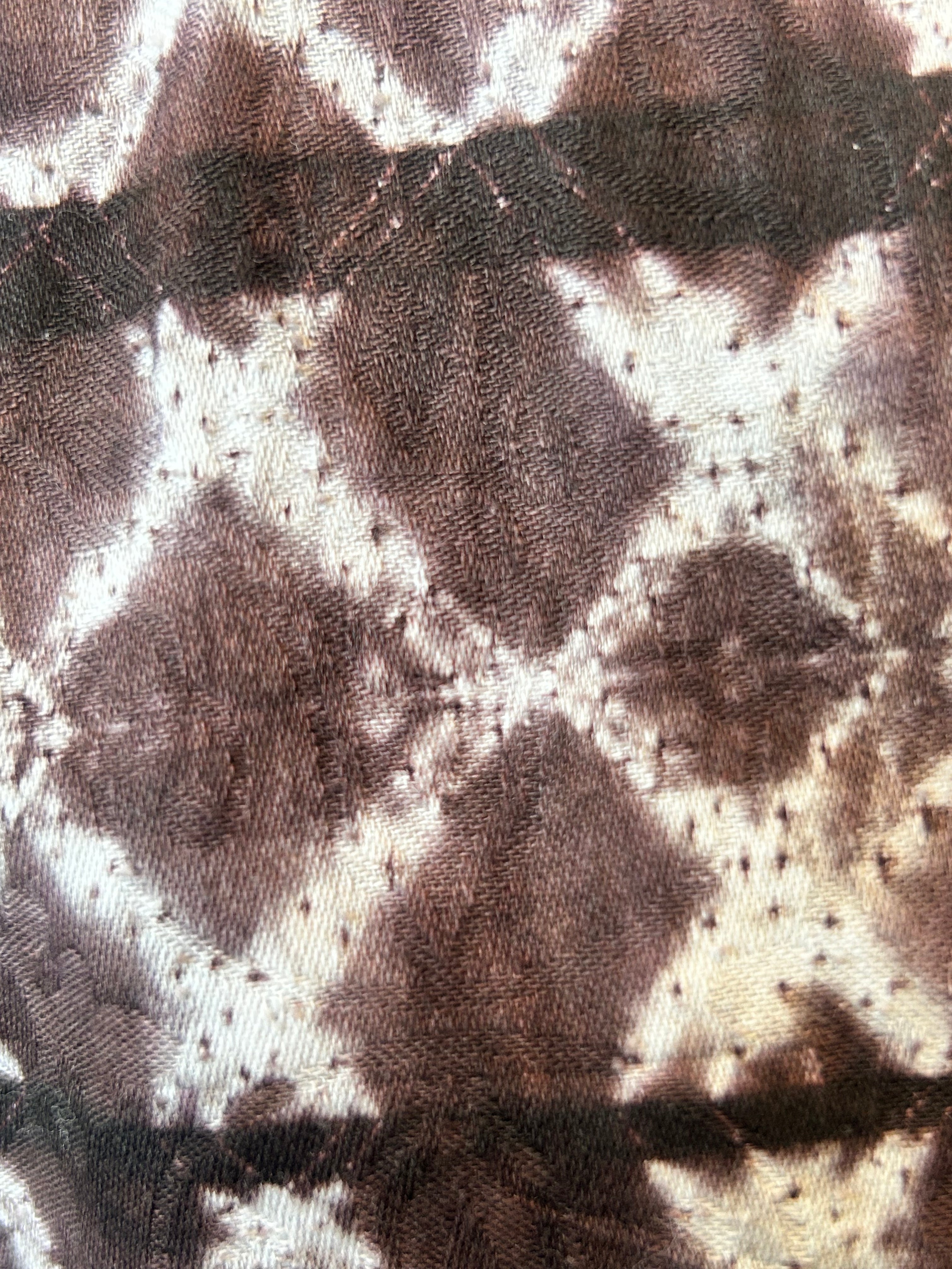 2X Brown Tie Dye Robe