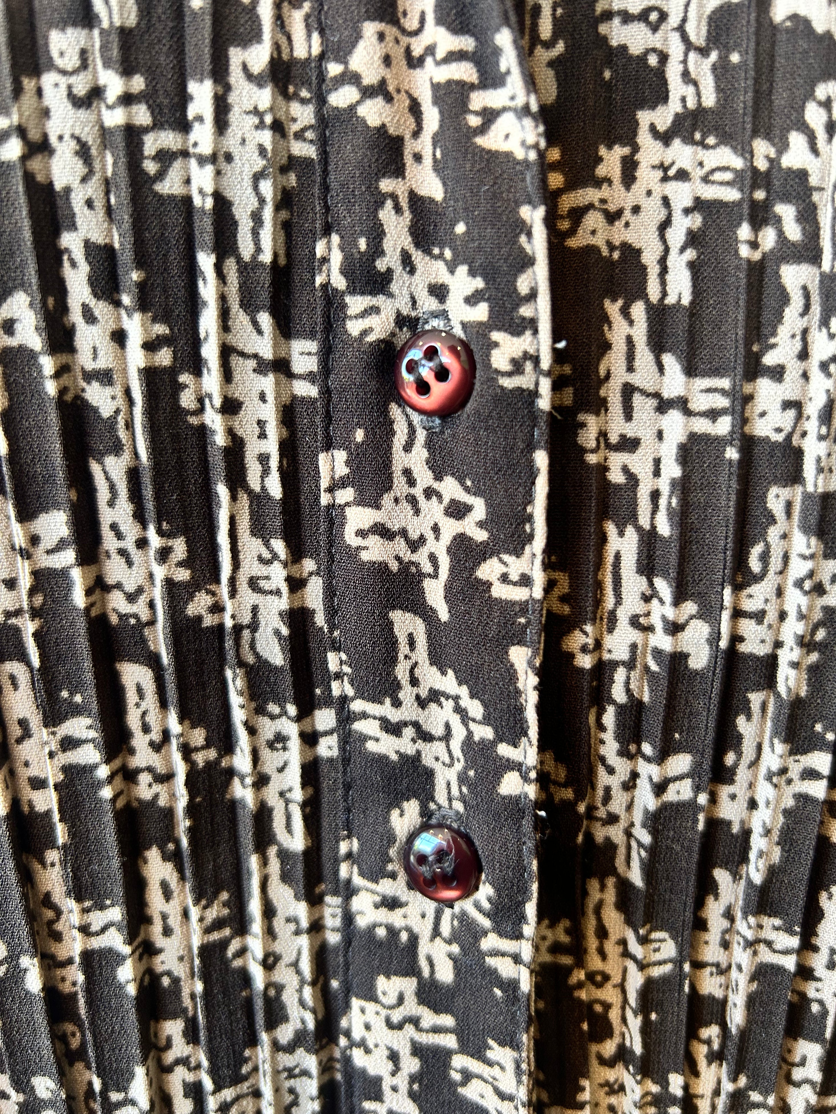 2X APT. 9 Brown Abstract Top