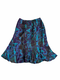 2X/3X Paisley Skirt