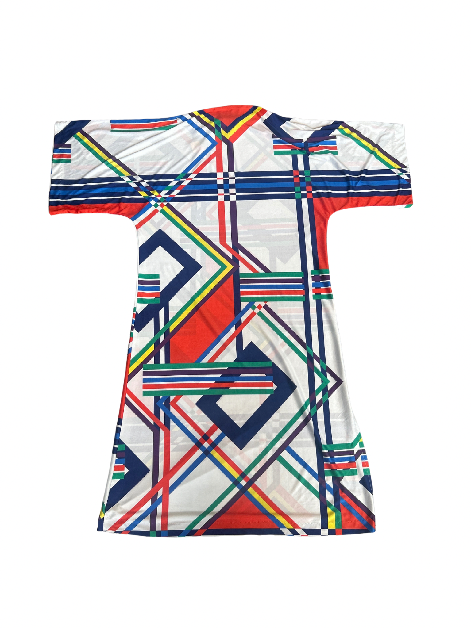 2X Nani of Hawaii Geometric Dress