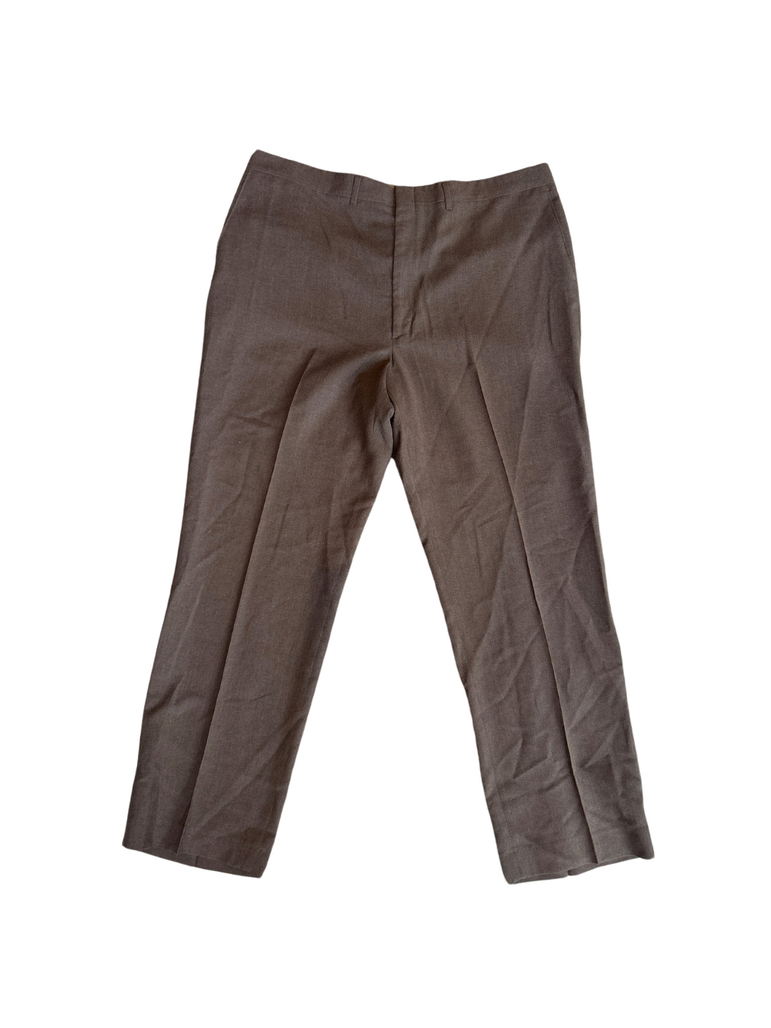 2X Haggar Brown Trousers