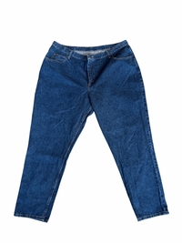 2X High Waist Medium Wash Riders Denim