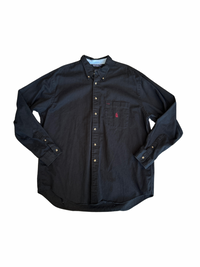 3X Nautica Black Button Up