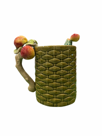 Apple Fruit & Branch Handle Mug and Apple Spoon