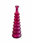 Pink Glass Bubble Vase