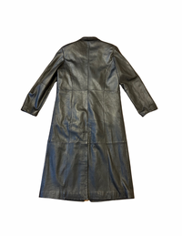 L Leather Centigrade Trench