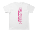 XL Hollywood California Hot Pink Puffy Print T-shirt
