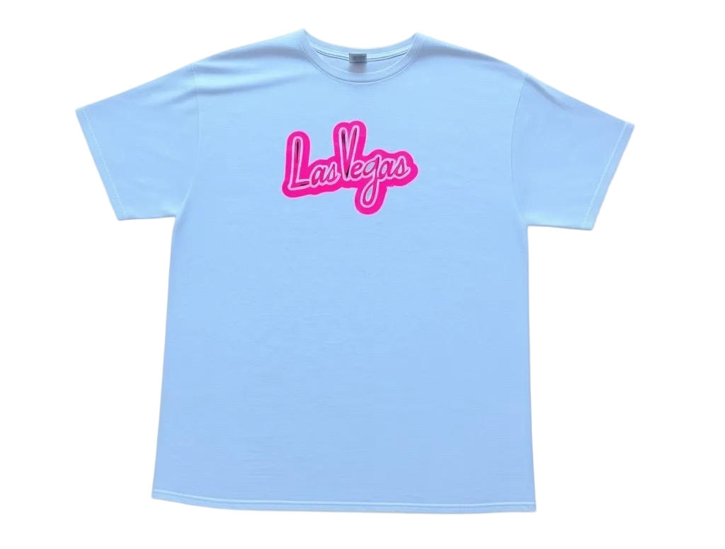 XL White Las Vegas T-shirt