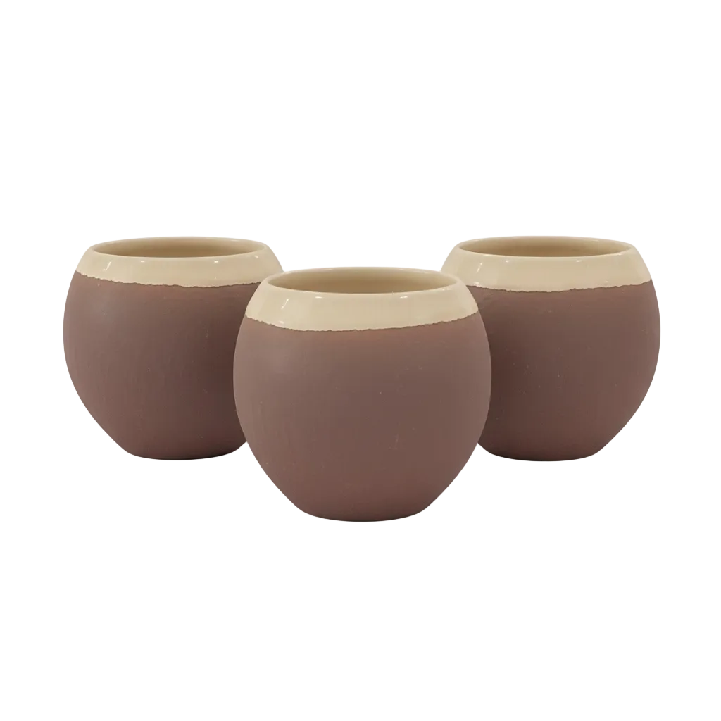 Vintage Ceramic Coconut Mug