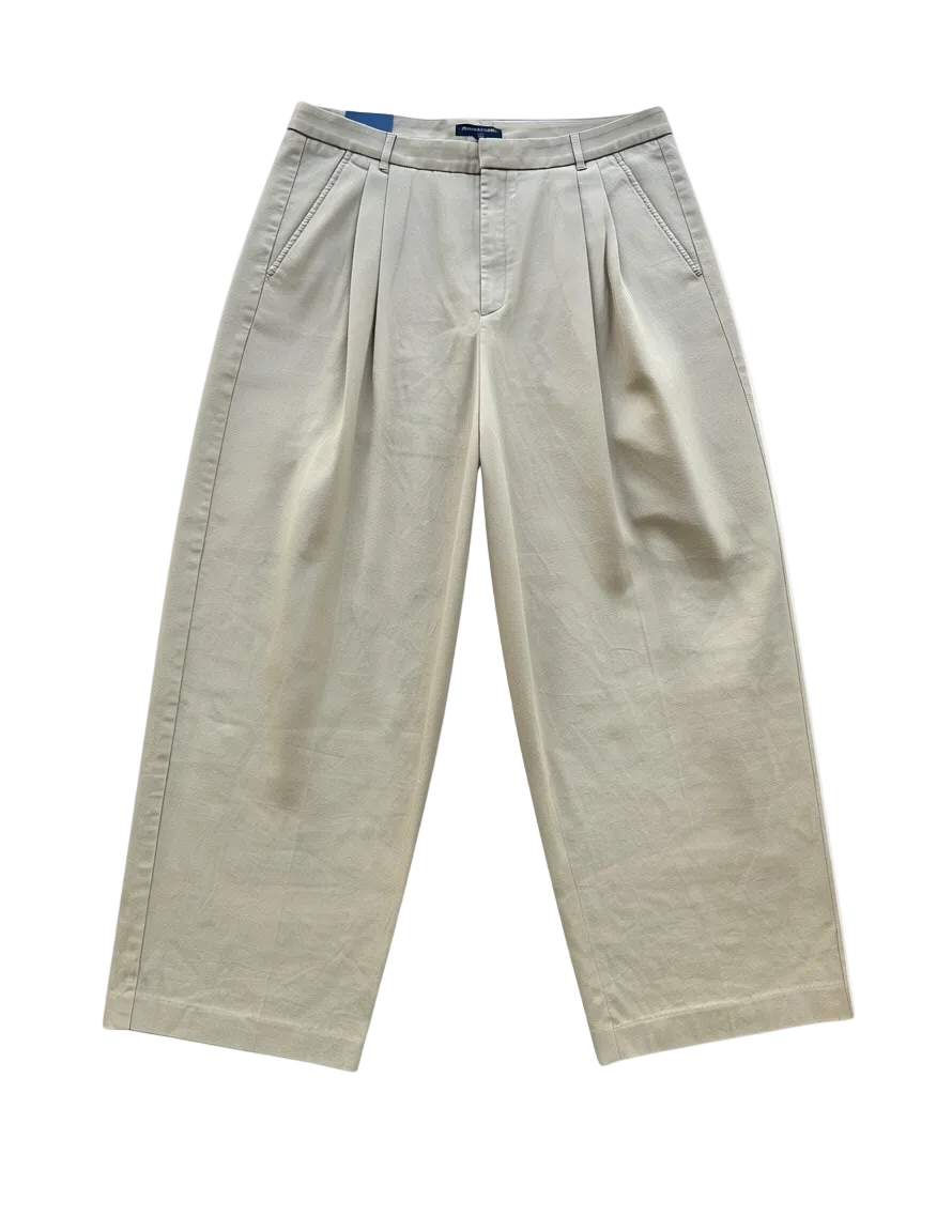 XL Banana Republic High Waist Pleated Wide Leg Trouser