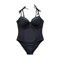 4X Black One Piece Swimsuit