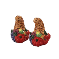 Pumpkin Cornucopia Salt and Pepper Shaker