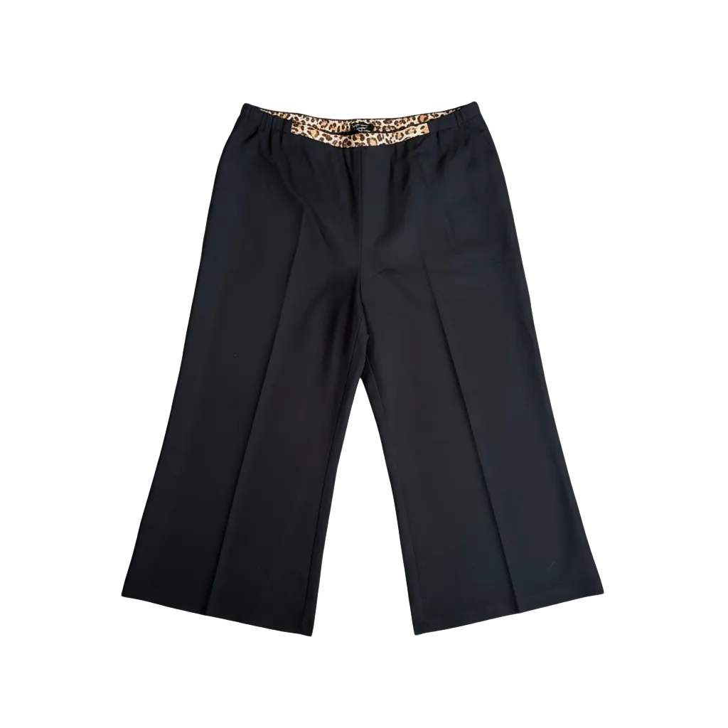 5X Allison Woods Animal Print Two Piece Blazer Set