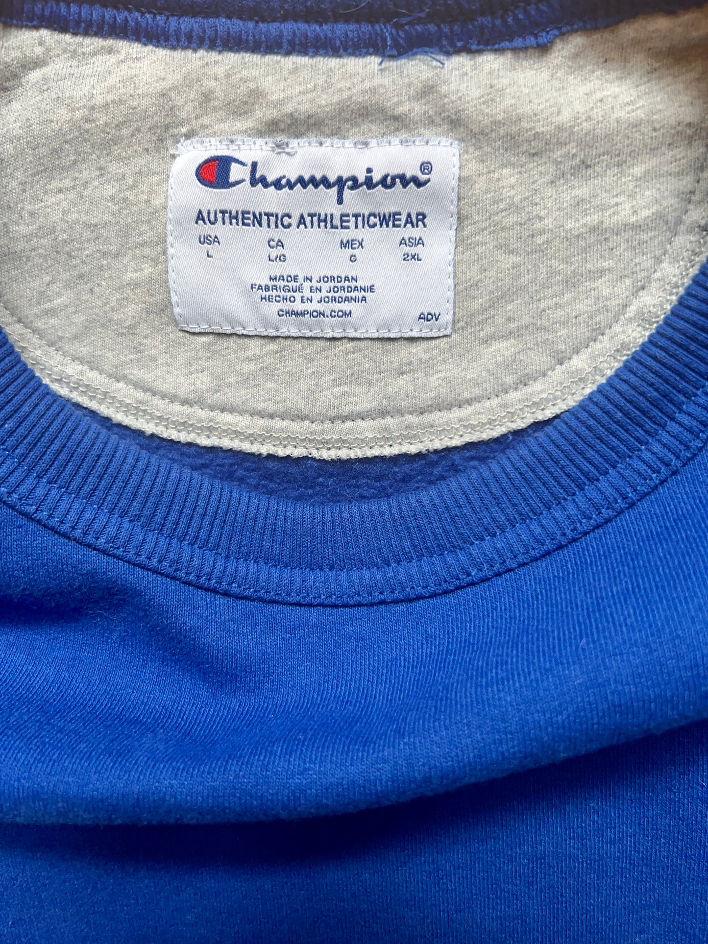 Blue Champion Sweatshirt