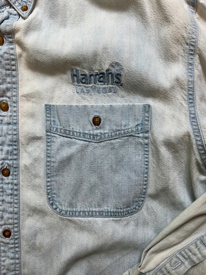 Harrah’s Denim Button Up